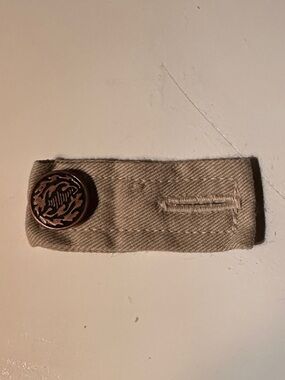 Waist Line Extender Khaki Cotton Button Pants Shorts Pregnancy